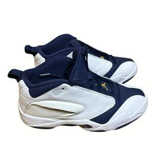 Jordan Jumpman Quick 23 Retro 2018 Men 7.5 White Navy Maize Athletic Basketball